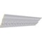 Ekena Millwork 3 7/8"H x 3 7/8"P x 5 1/2"F x 94 1/2"L Emery Crown Moulding MLD04X04X05EM - alternate 4